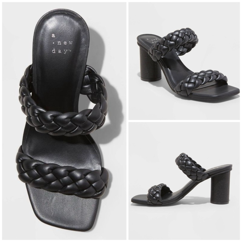 NWT! A New Day Women's Basil Mule Heels